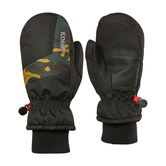 Kombi The Takoda Jr Mitt Black/Green Camo